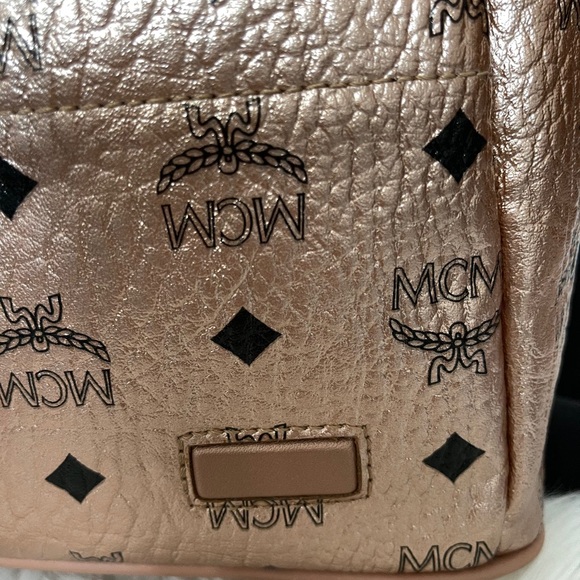 MCM Backpack w/ Chain Pouch - Picture 8 of 16